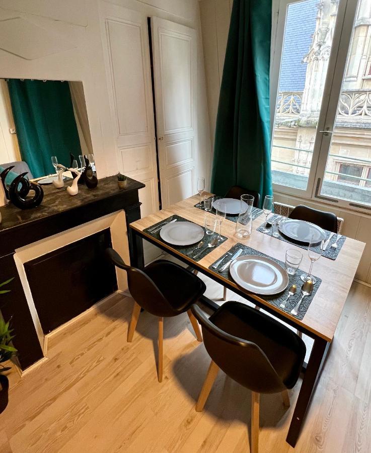 Studio Au Coeur De Rouen, 4 Personnes, Calme & Elegant Eksteriør bilde