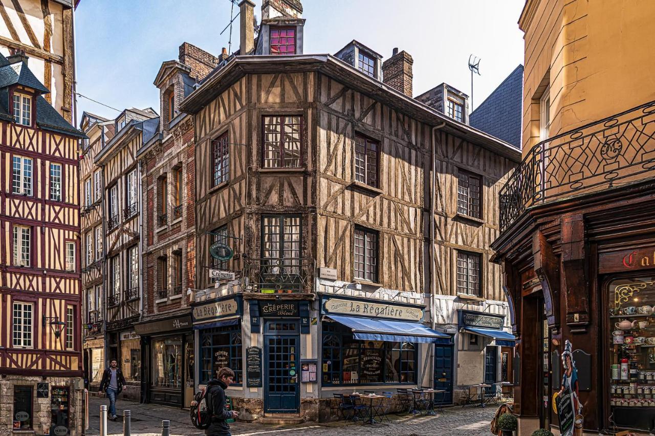 Studio Au Coeur De Rouen, 4 Personnes, Calme & Elegant Eksteriør bilde